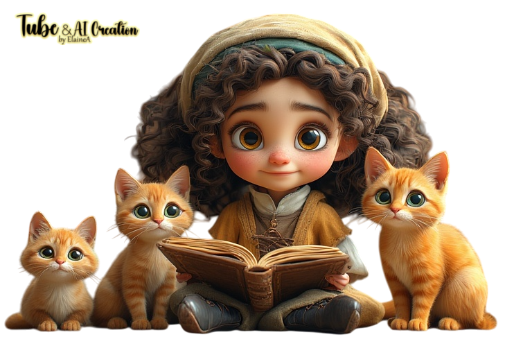 Tube AI by Elaine A females and cats 5