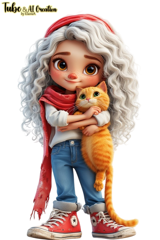 Tube AI by Elaine A females and cats 1