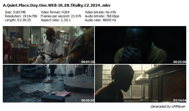 A Quiet Place: Day One / Tiché místo: První den (2024)