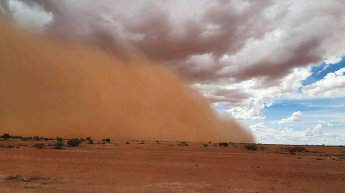 Tormenta de arena desaparece una ciudad en Australia y se teme el fin del mundo