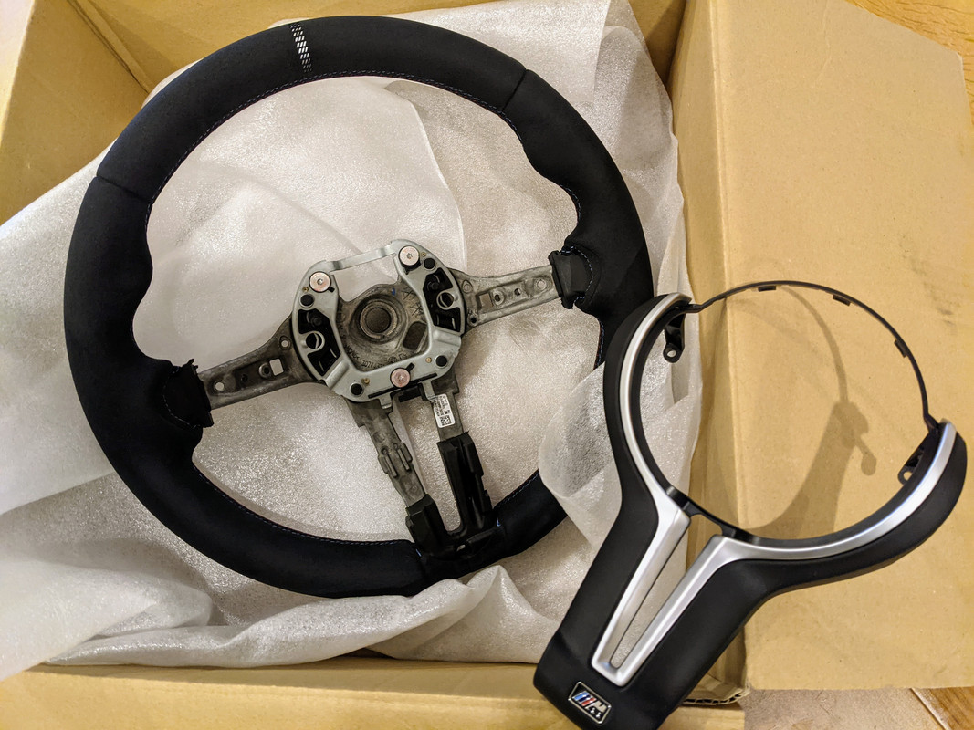 OEM F80 M3 CS Alcantara Steering Wheel The M3cutters