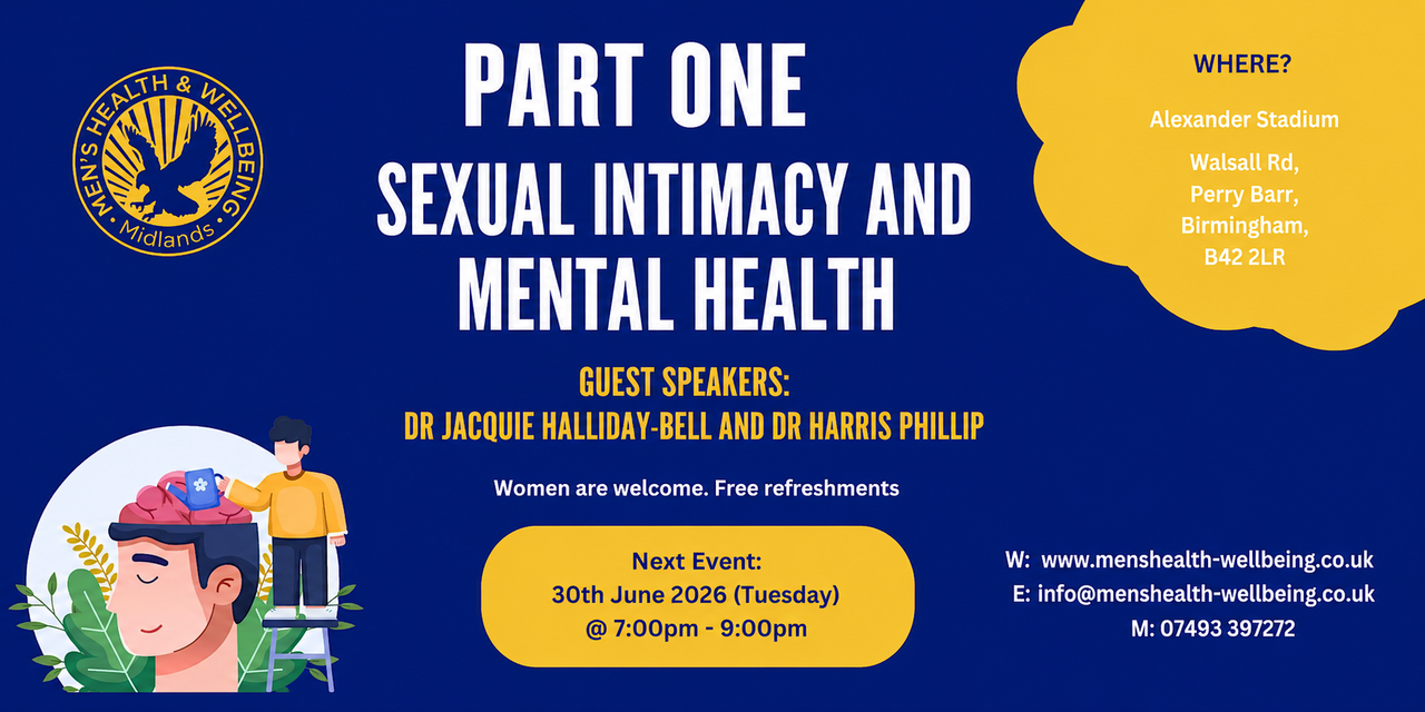 Sexual Relationships, Mental Health, and Men’s Wellbeing