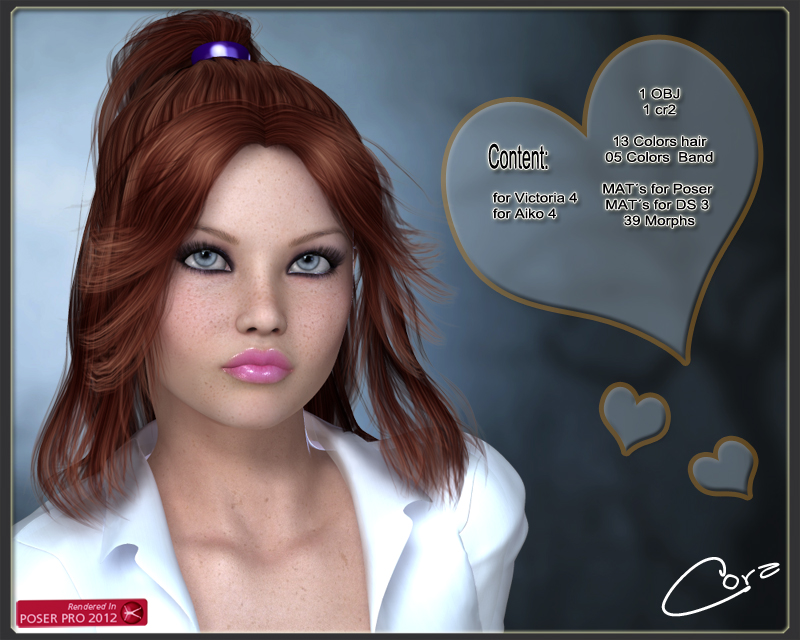 Cora Hair for V4