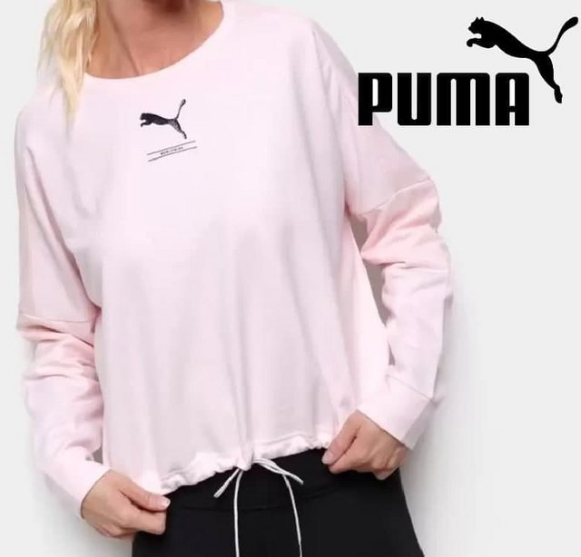 Blusa Puma Nu-Tility Crew Sweat Feminina