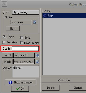 Tutorial: Efecto ghosting para GameMaker: Studio Depth-ghosting