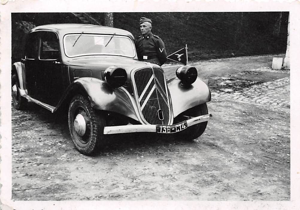 Französischer Beute - PKW Citroen Caen Frankreic