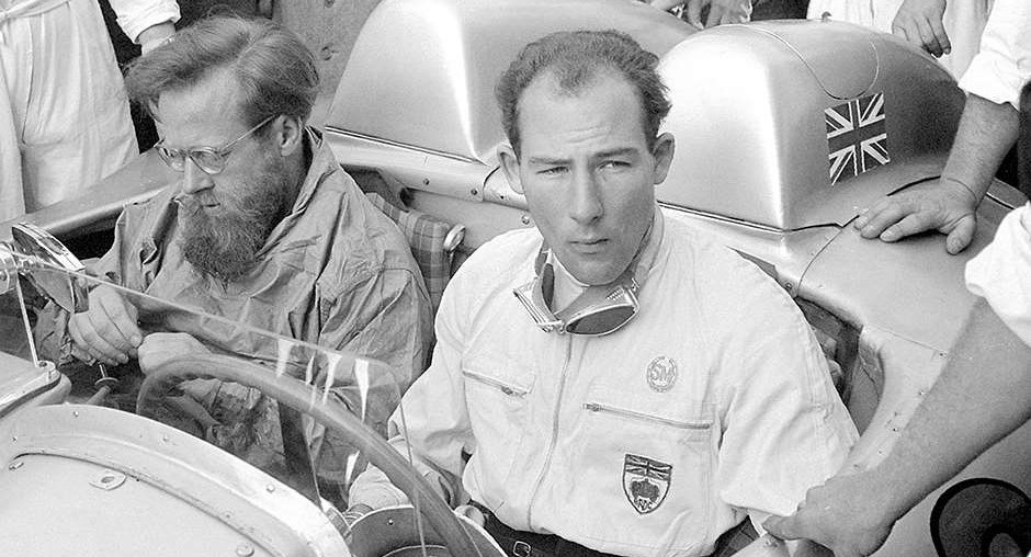 Stirling Moss-Denis Jenkinson 1955