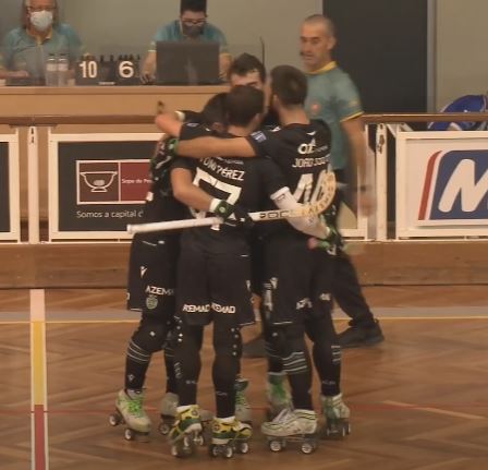 HÓQUEI EM PATINS: VITÓRIAS A DOMICÍLIO DE O.BARCELOS E SPORTING