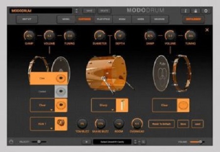 IK Multimedia MODO DRUM v1.5.0 - 3 new kits (Win)