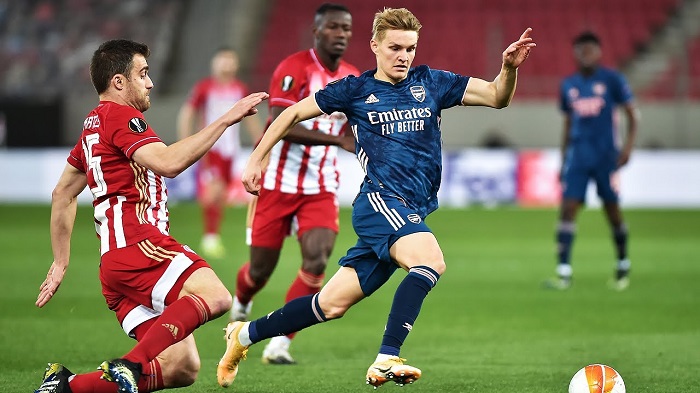 Arsenal vs Olympiakos, 02h00 ngày 02/10