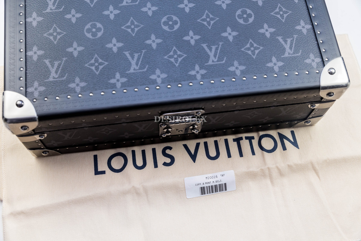 Brand New Louis Vuitton Coffret 8 Montres Watch Box Monogram Eclipse M20016  - Rolex Forums - Rolex Watch Forum