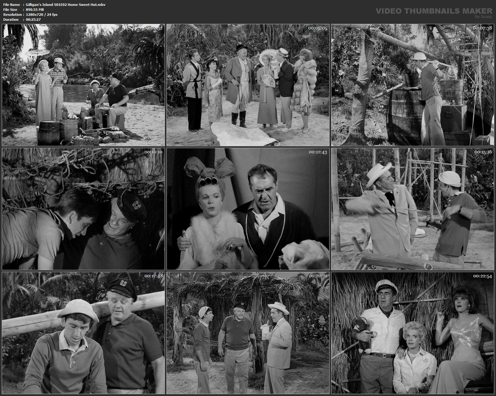 Gilligan's Island S01E02 Home Sweet Hut.mkv