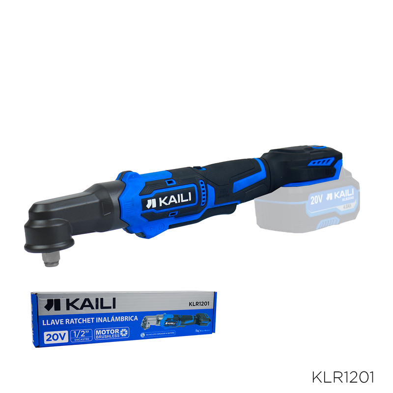 LLAVE ANGULAR BRUSHLESS DE 18 V KAILI