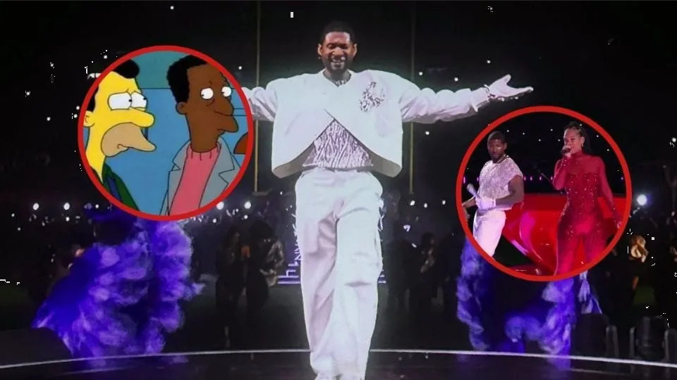 Terrible actuación de Usher en el Super Bowl desata ola de memes