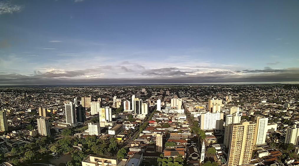 Campo Grande nesta manhã de terça-feira