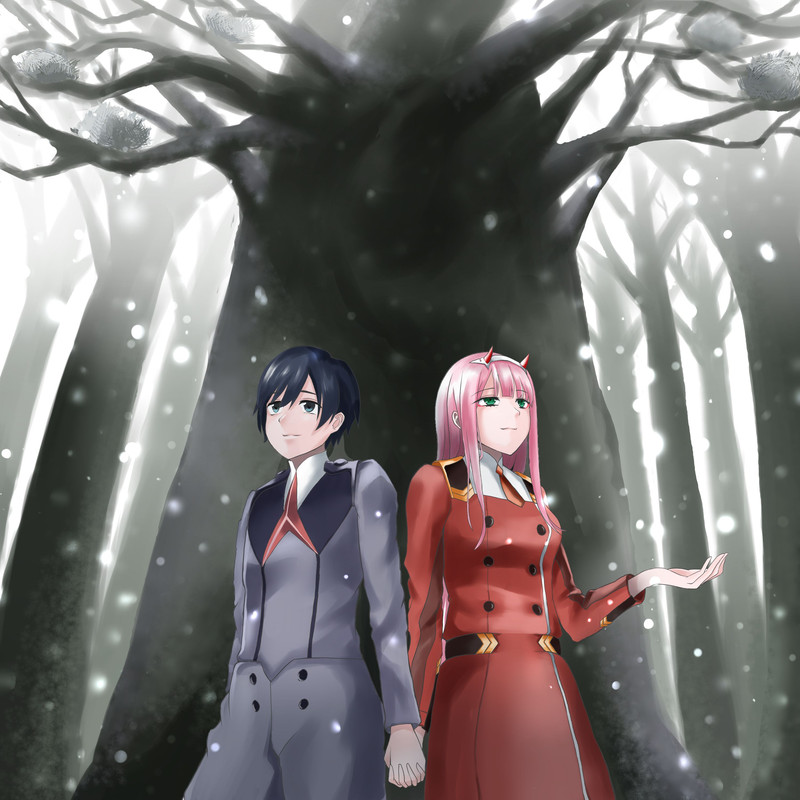 zero-two-and-hiro-darling-in-the-franxx-drawn-by-minato2818-e1ab6565b222f69c3bc2fccebe4efadd-1