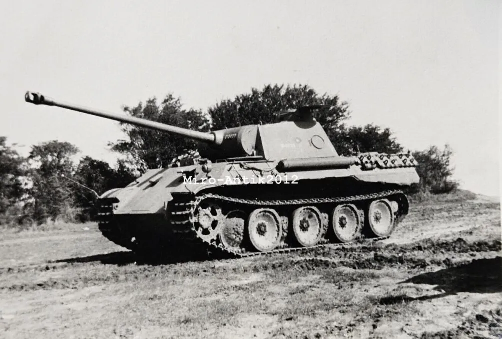 Foto Pz Schiesschule Putlos Panzerkampfwagen V Panther Okt 1943 1003x678 jpg