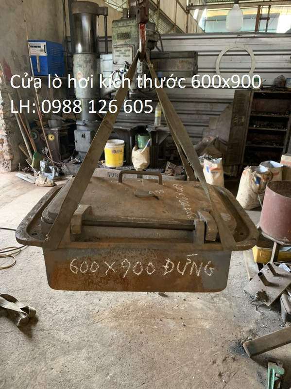 Cửa lò hơi 600x900