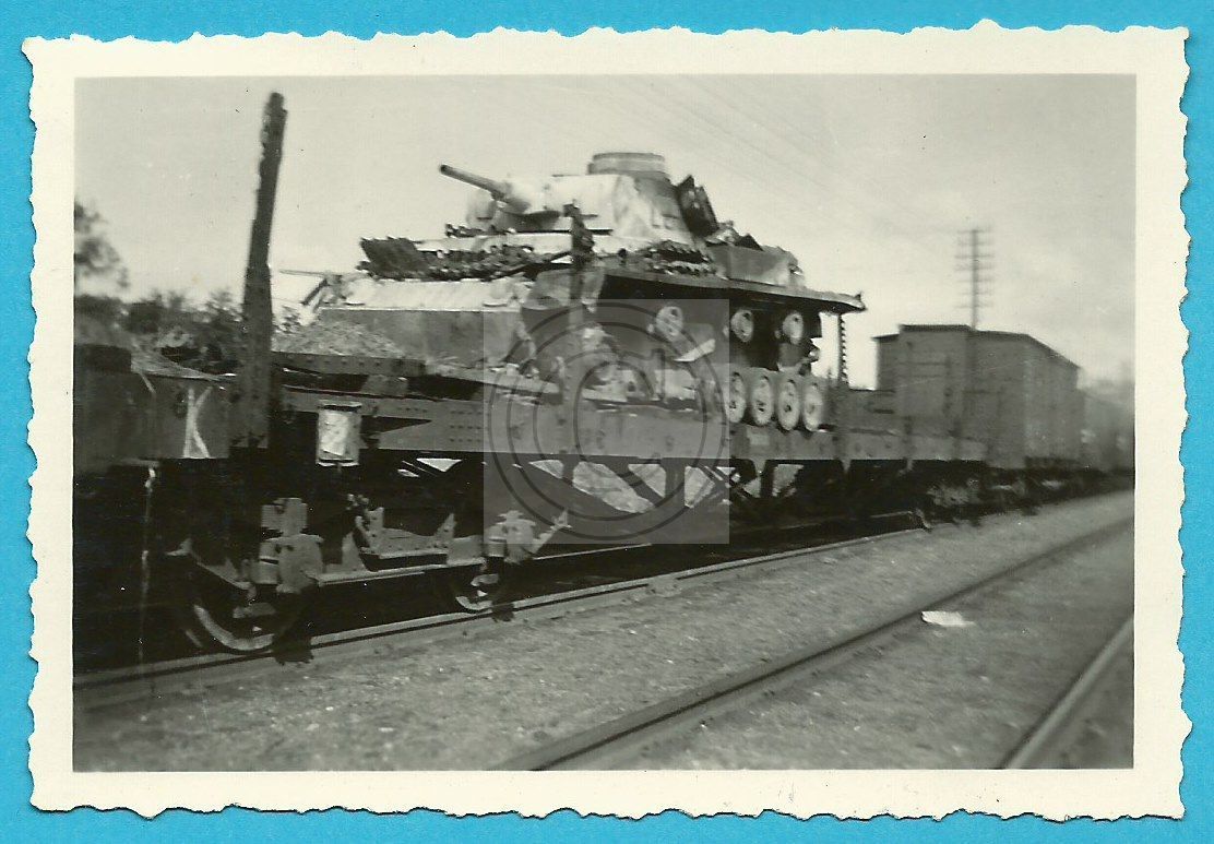 Panzer, Tank, Regiment GD, Verladene beschädigte