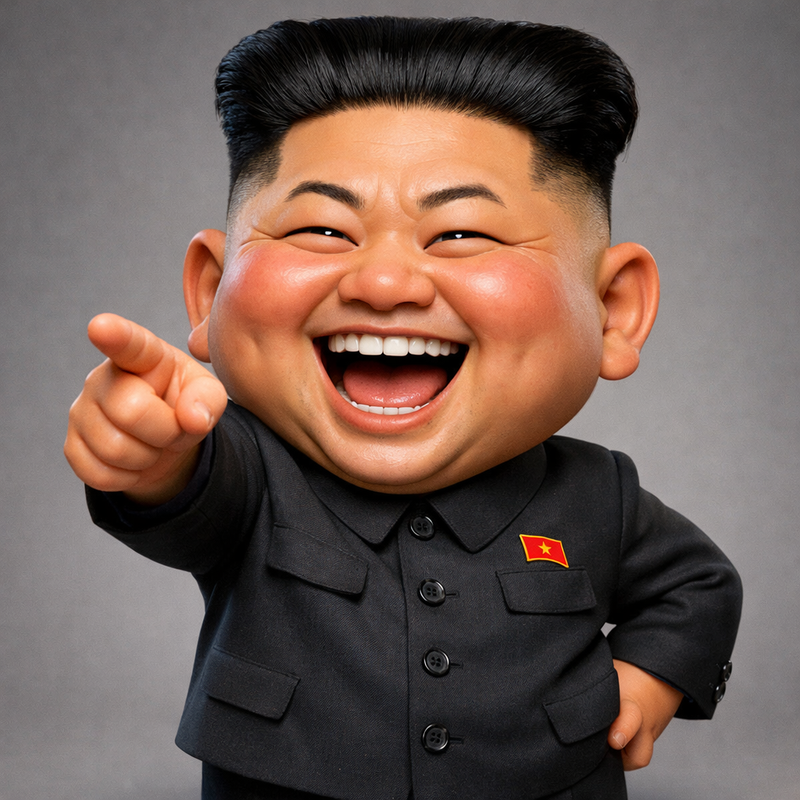 Chân dung biếm họa 3D siêu thực