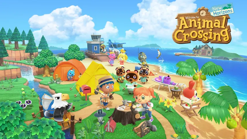Animal Crossing New Horizons Keyart.