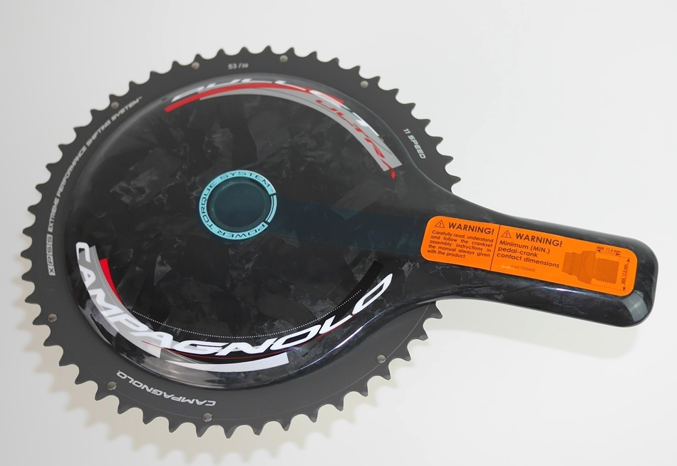 新品 145,000円 CAMPAGNOLO BULLET ULTRA 11速sカンパニョーロ バレット FC13-BUU593C クランクセット175 mmカーボン53/39トライアスロンTT