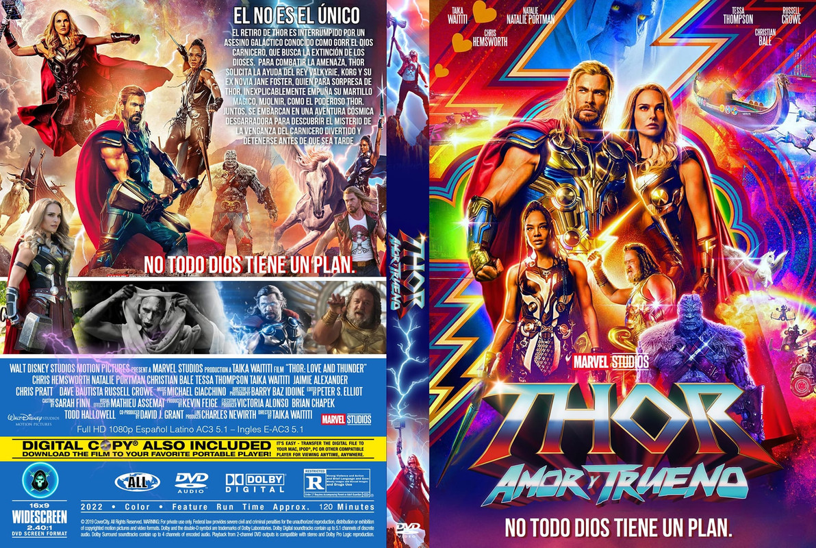 Thor Amor y trueno (2022) WEBRip 1080p Ligero ZS