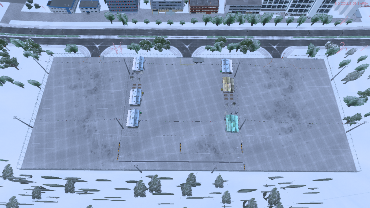 TRUCKERS MP HQ BIG PARKING LOT