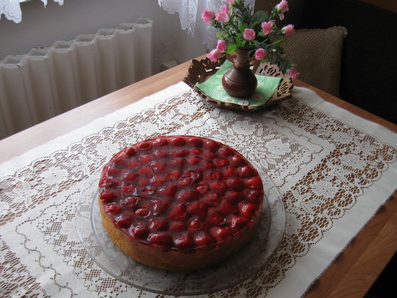 Jahodový dort 1