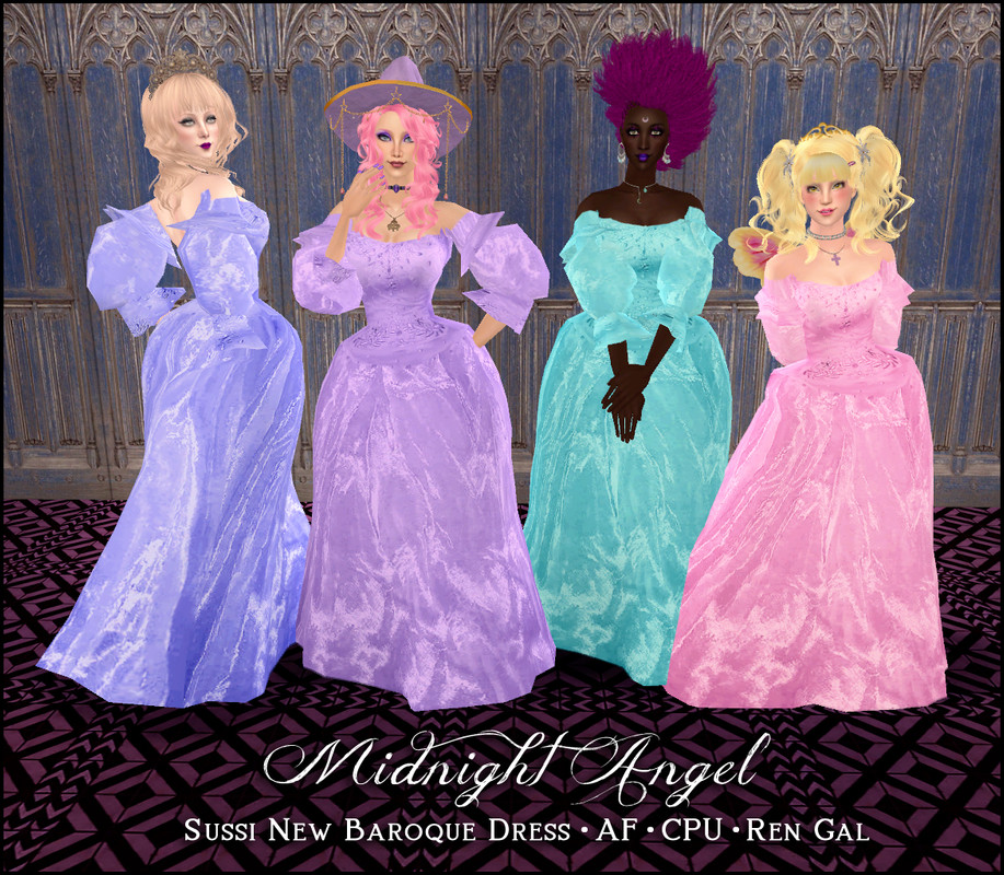 Midnight Angel dress preview