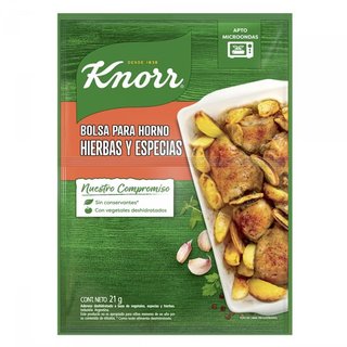 5091 | Bolsa Horno Knorr Hierb Especies X 21 Grs