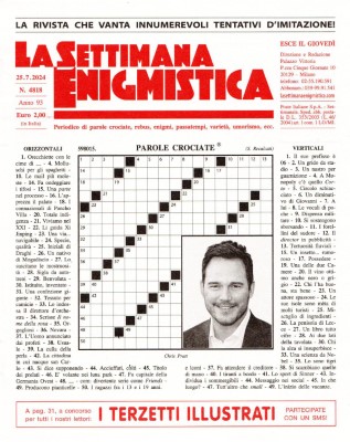 La Settimana Enigmistica N.4818 - 25 Luglio 2024