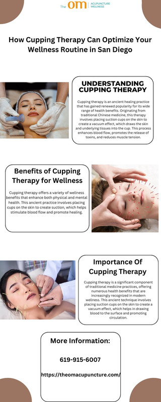 How Cupping Therapy Can Optimize Your Wellness Routine in San Diego