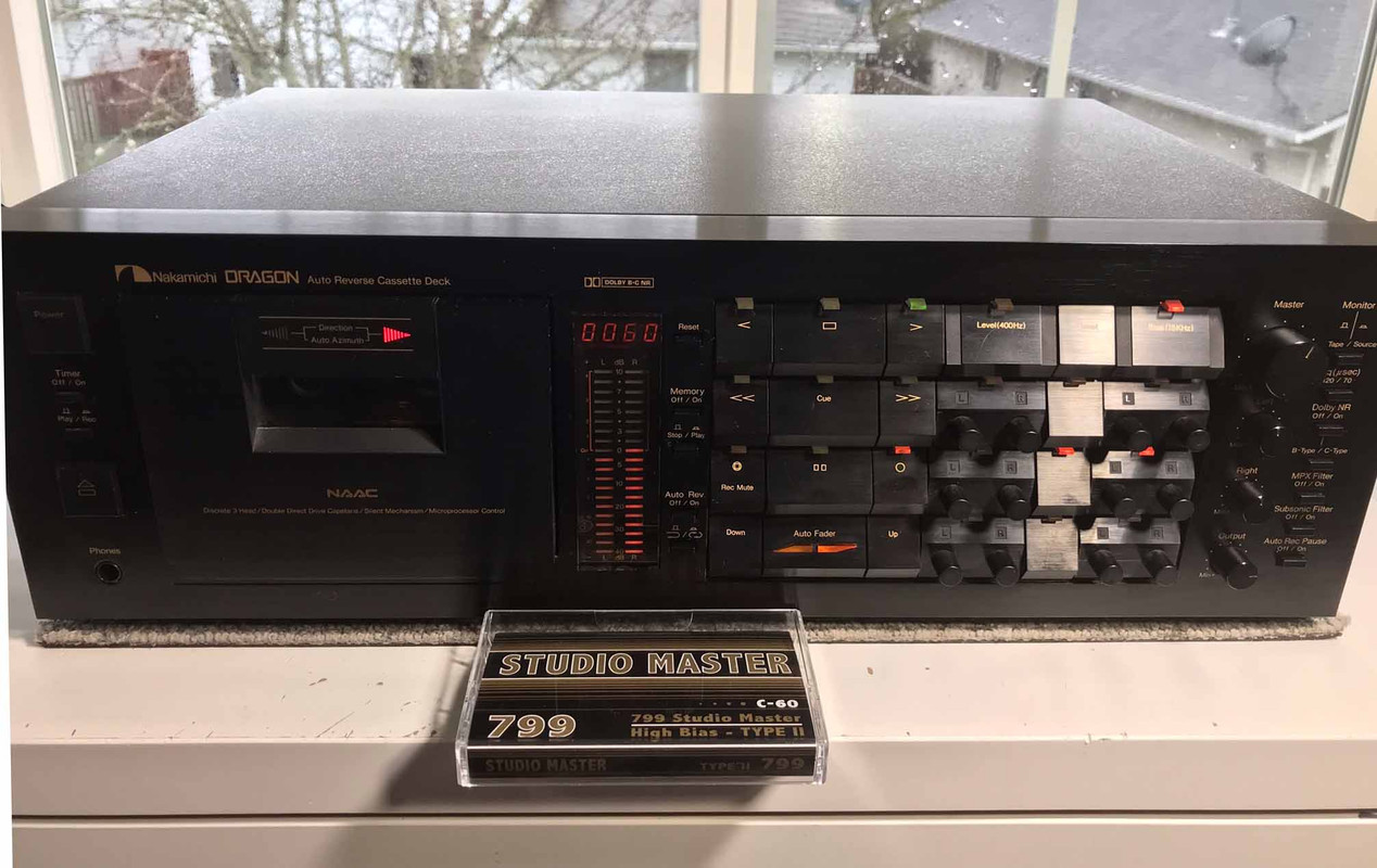 MASTER 424 Studio Cassette, HIGH BIAS TYPE II COBALT CASSETTE