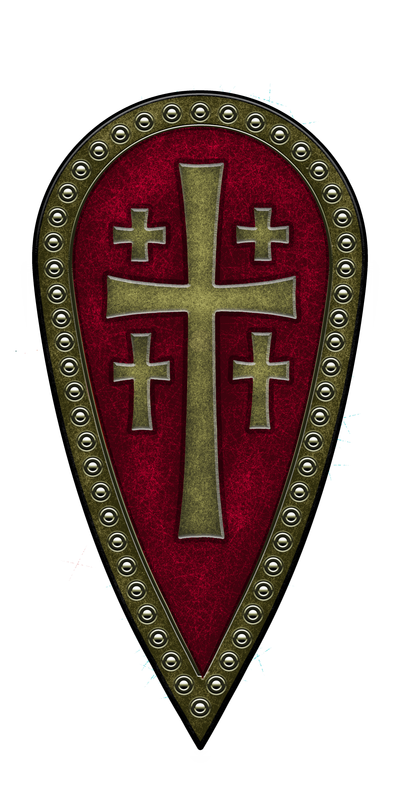 ხუთჯვარა მეტალის ჩარჩოთი111111111111