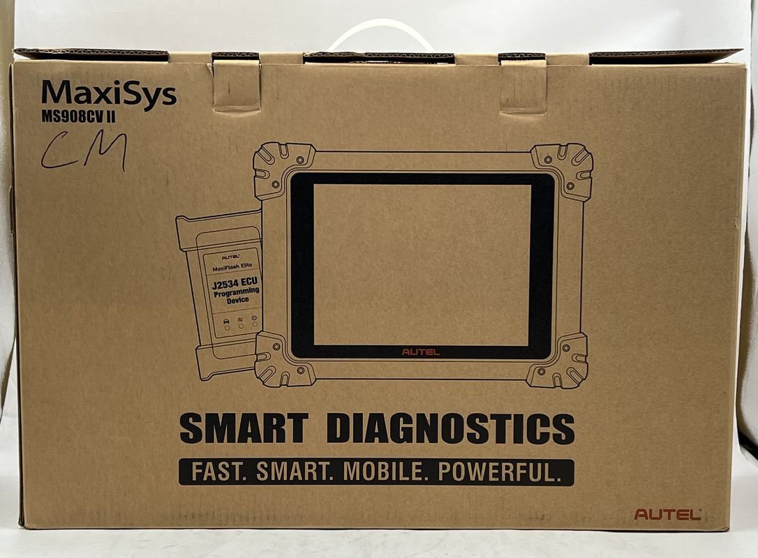 AUTEL MAXISYS MS908CV II HEAVY DUTY TRUCK SCANNER DIESEL DIAGNOSTIC TOOL