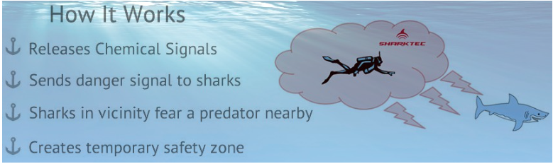 How chemical shark repellents work
