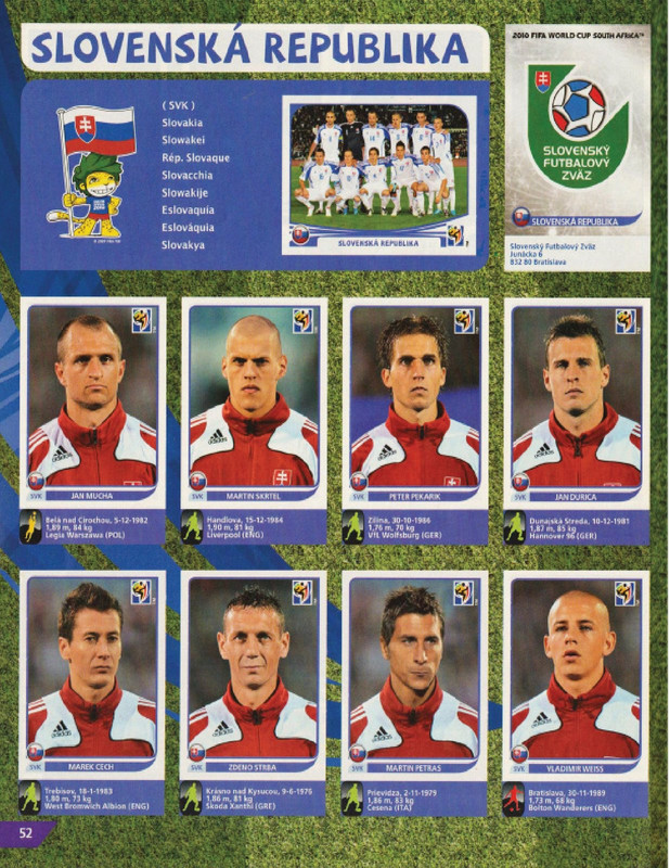 Album Panini Sudáfrica 2010-52