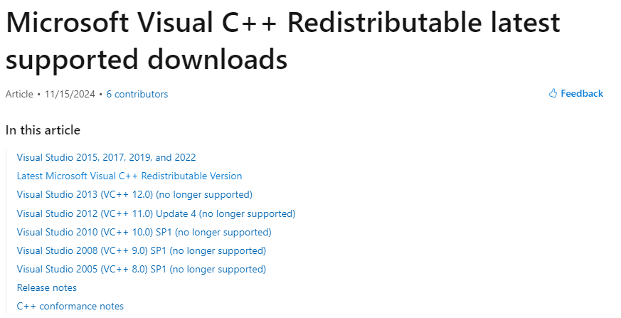 Microsoft Visual C   все версии
