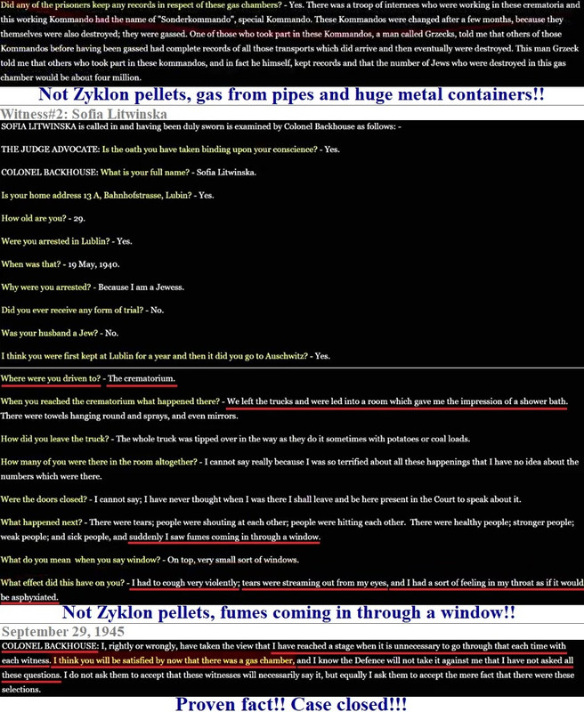 Holocaust - Lüneburg Trial - September 1945 - How the Nazi gas c