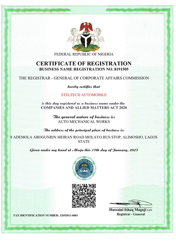 CAC Registration
