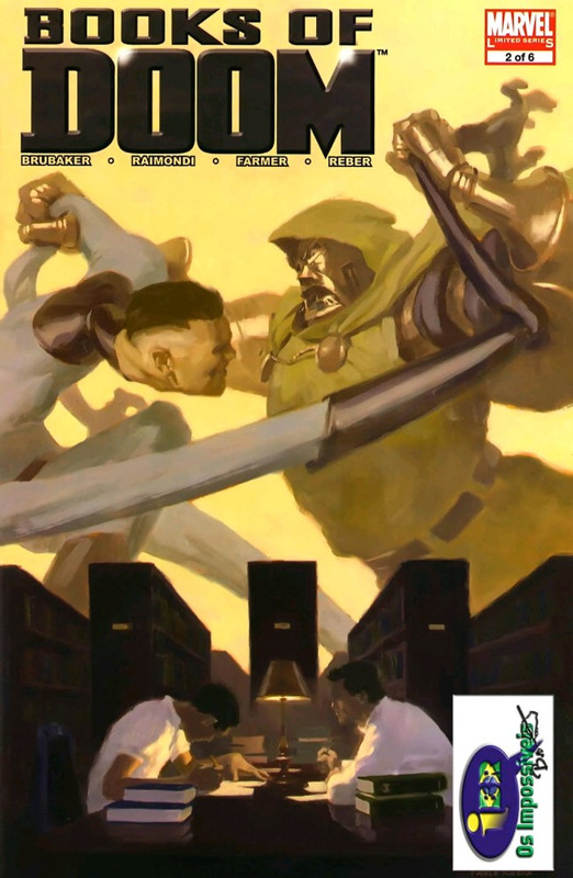 Capa da HQ Livros Doom #02 (2006)