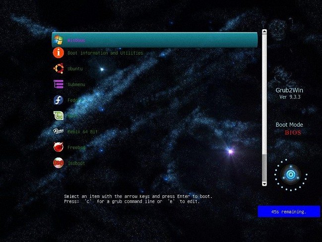 Grub2Win 2.1.1.8 Grub2Win 2.1.1.8