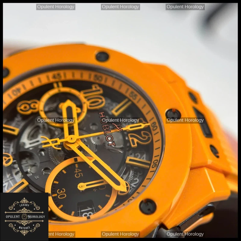 Hublot Big Bang Unico Orange Ceramic 42mm Swiss Automatic Chronograph