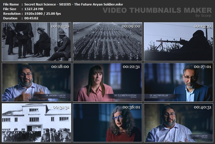 Secret Nazi Science - S01E05 - The Future Aryan Soldier.mkv