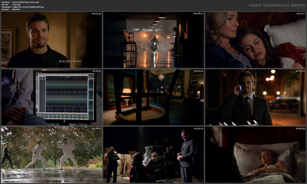Arrow S01E07 Muse of Fire.mkv