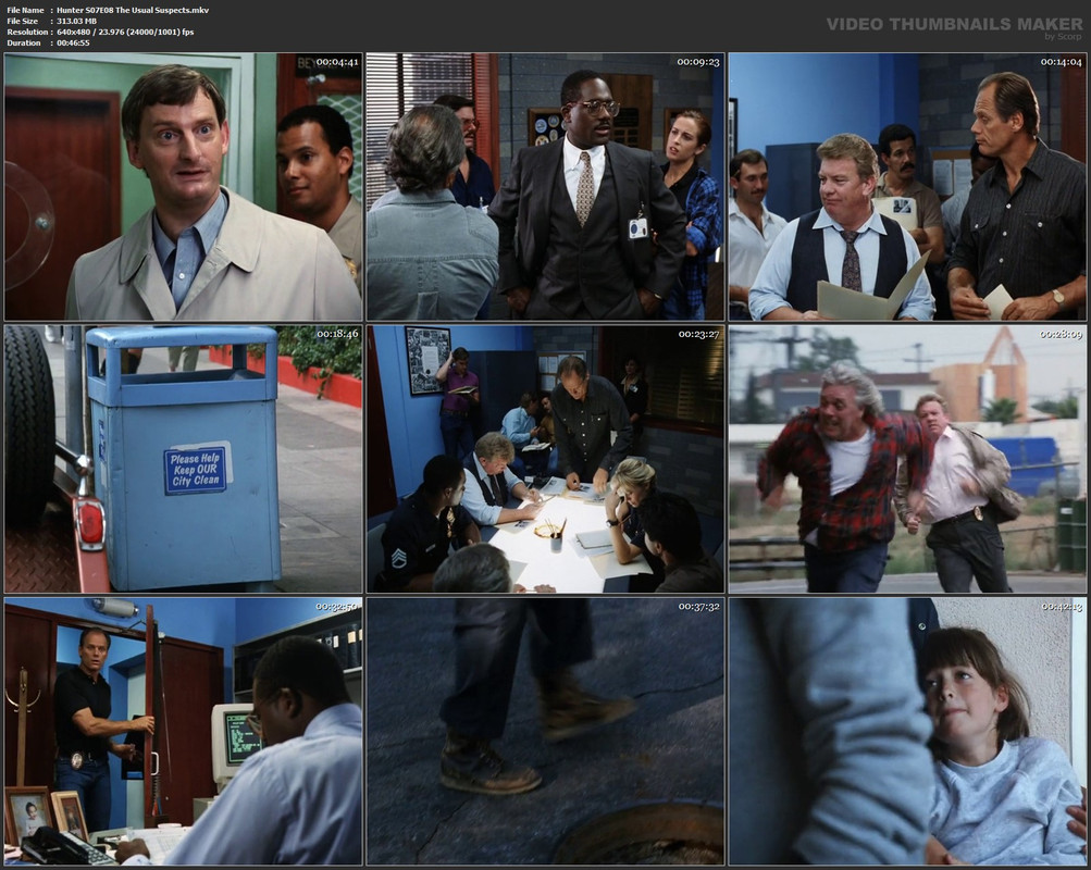 Hunter S07E08 The Usual Suspects.mkv