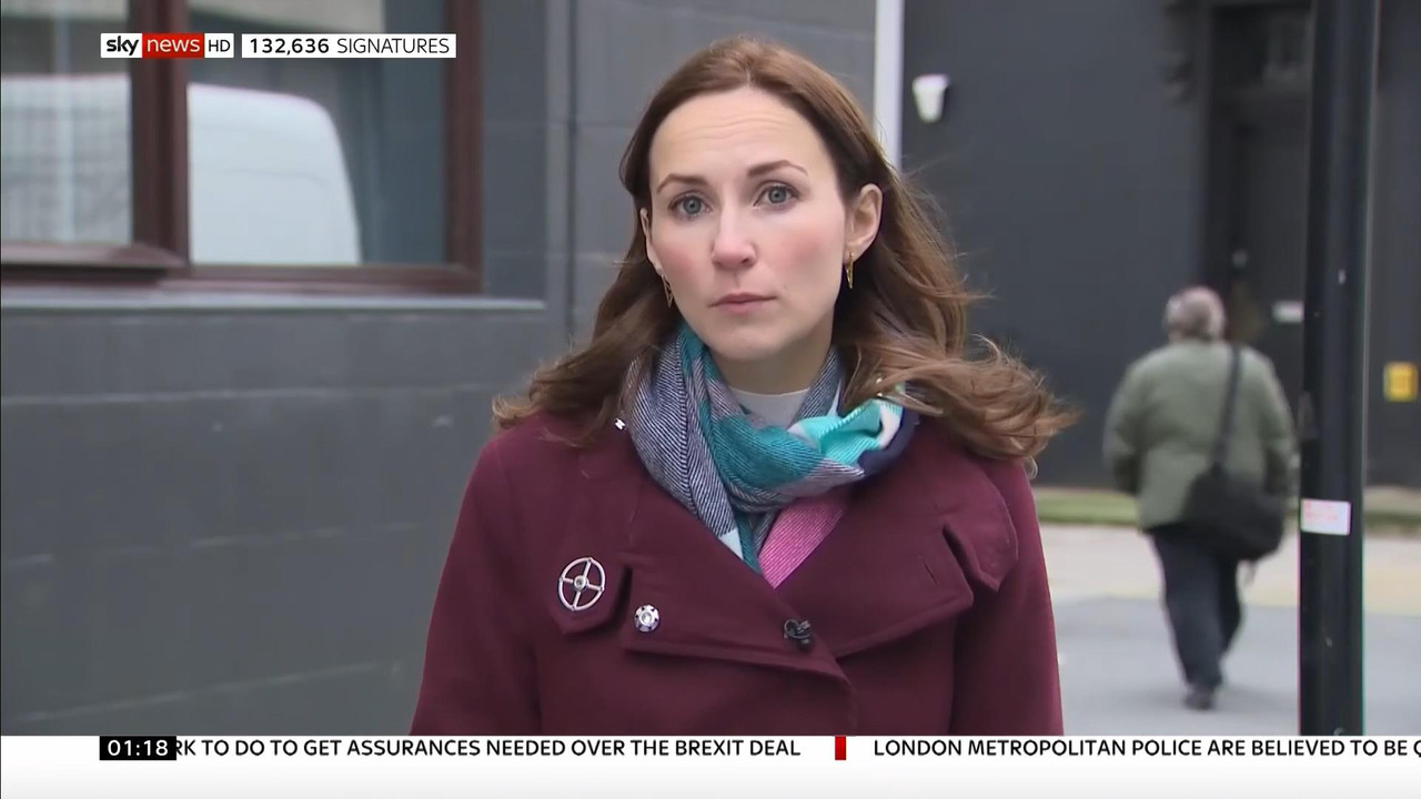 01 January - 01.00.00 - Sky News. News reports on the big storie