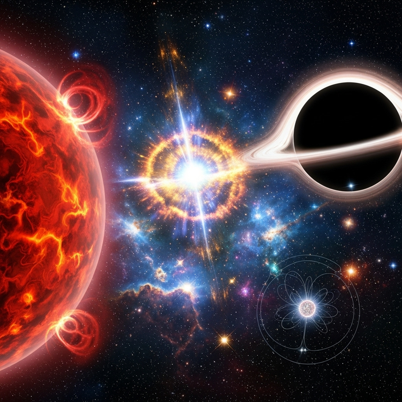 নক্ষত্রের মৃত্যু কিভাবে কৃষ্ণগহ্বরে পরিণত হয়? জানুন সুপারনোভা, নিউট্রন তারা ও ব্ল্যাক হোলের বৈজ্ঞানিক রহস্য একটি বাংলা ব্লগে।