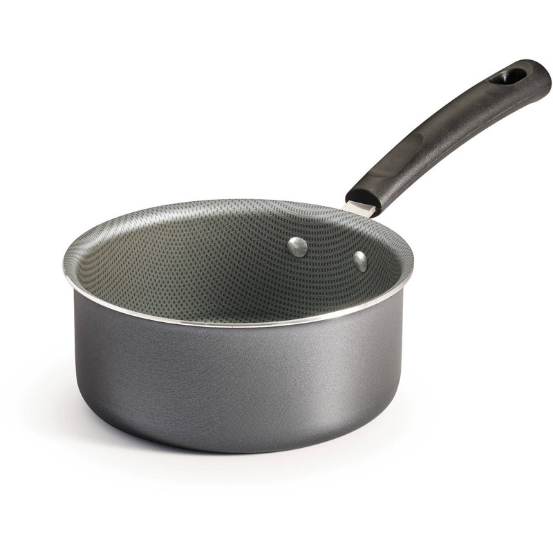 PrimaWare Open Sauce Pan 1 Quart Non-Stick Steel Gray, Dishwasher
